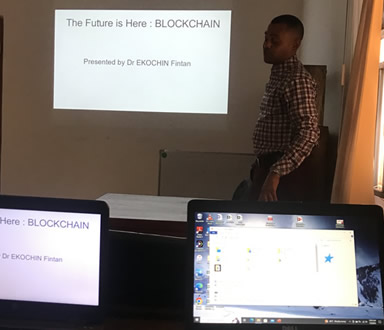 In-house Seminar on the future is here: BLOCKCHAIN
